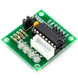 Five-wire four-phase/stepping motor driver board/driver board (ULN2003)/test board 5V positive and negative Drive