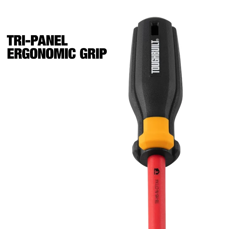ToughBuilt TB-H5S3-N 3PC. 1000V Insulated Screwdriver Set Hand Tools Accessories