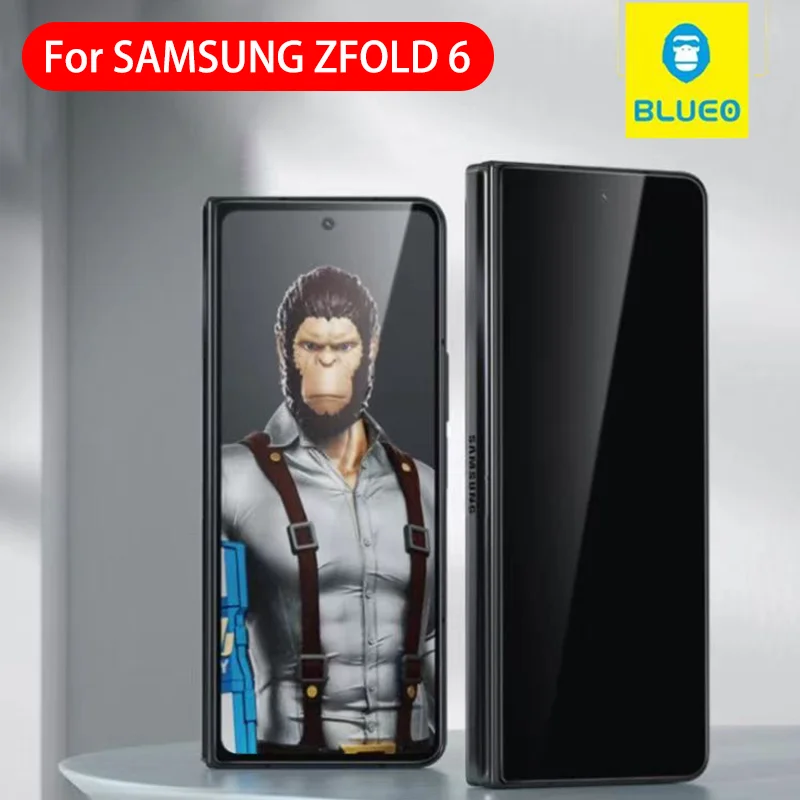 

Blueo Privacy Tempered Glass For SAMSUNG Z Fold 6 Anti Spy Screen For SAMSUNG Galaxy Z Fold 6 Glass Film