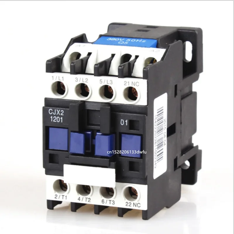 CHINT NXC-12 12A LC1D LC1 AC Contactor CJX2-1210 1201 NO NC DIN Rail Mount Electric Power Contactor AC 24V 36V 110V 220V 380V