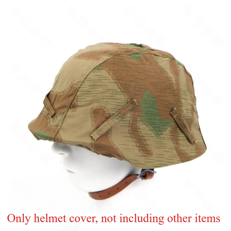 

1 шт., камуфляжный чехол для шлема с фрагментом, немецкая ткань для тактического шлема M35 времен Второй мировой войны