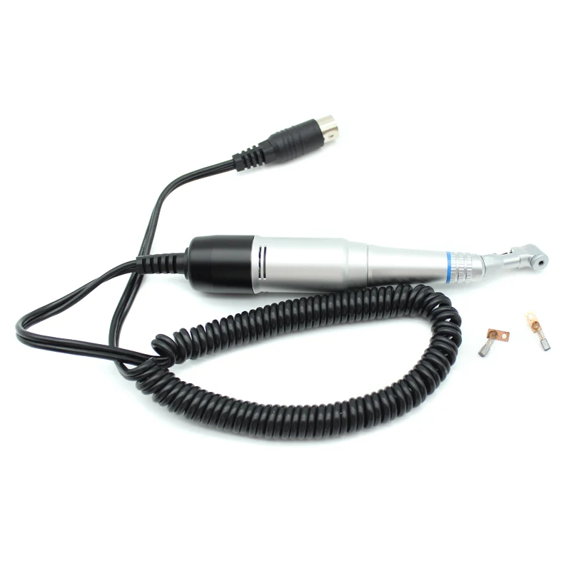 Dental Lab E-type Electric Micro Motor 35000 RPM Straight Contra Angle Handpiece For Micromotor Polishe Polishing Brush Tool