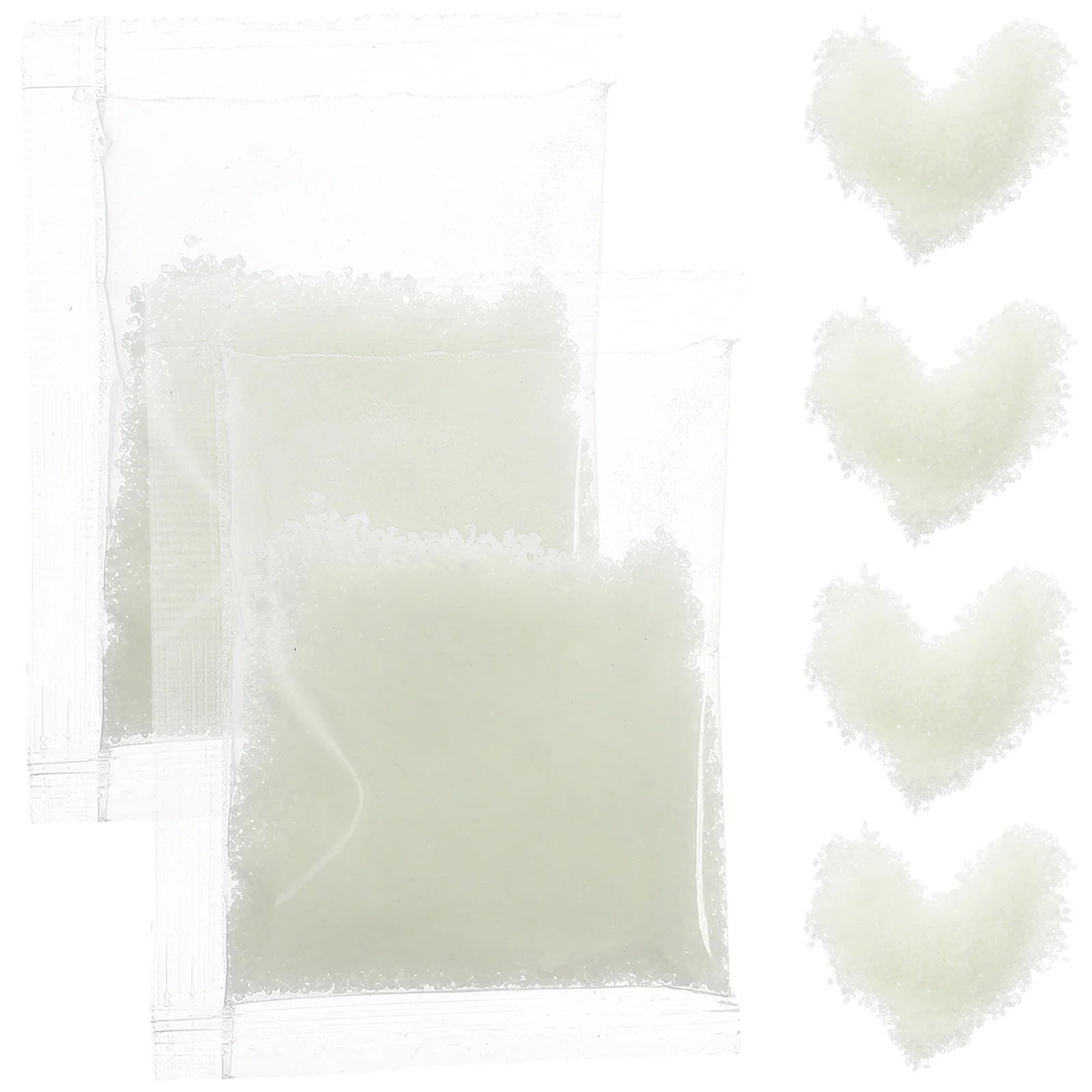 2 pz 2 Confezione 20G Cielo Blu Glow In The Dark Polvere Fluorescente Unghie artistiche Pigmento Luminoso Per La Decorazione Fai Da Te Particelle di Sabbia Luminoso