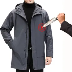 2024 Cut Proof Cut Resistant Anti Slash Business Jacket Protective Equipment Anti Stab Long Sleeve Cut Resistant Clothes M-4XL