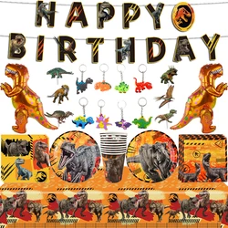 Giant Jurassic Dinosaur Standing Foil Balloons Inflat Tyrannosaurus Rex Triceratops Baby Shower Dinosaur Birthday Party Supplies