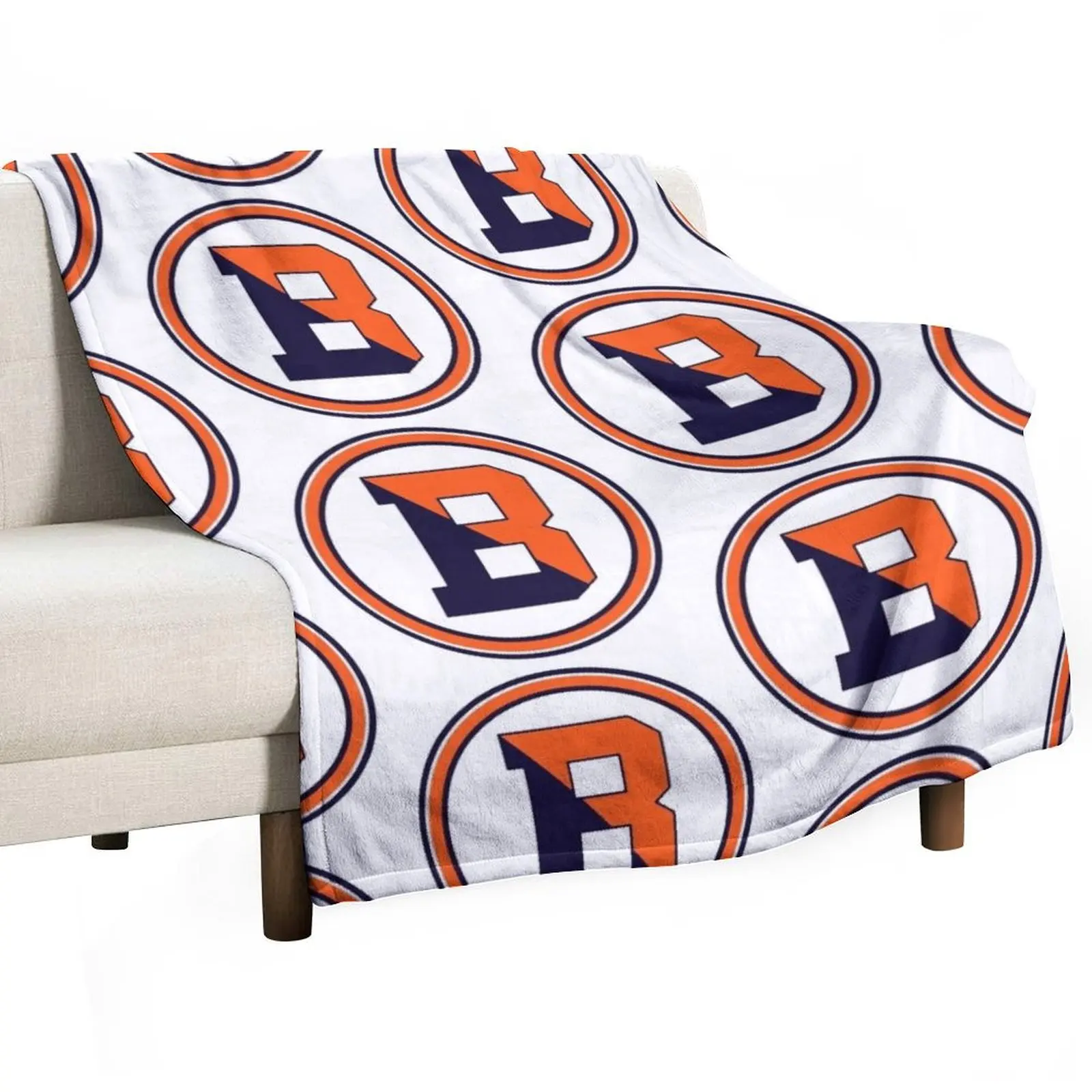 Bucknell Emblem Throw Blanket halloween Giant Sofa valentine gift ideas Cute Blankets