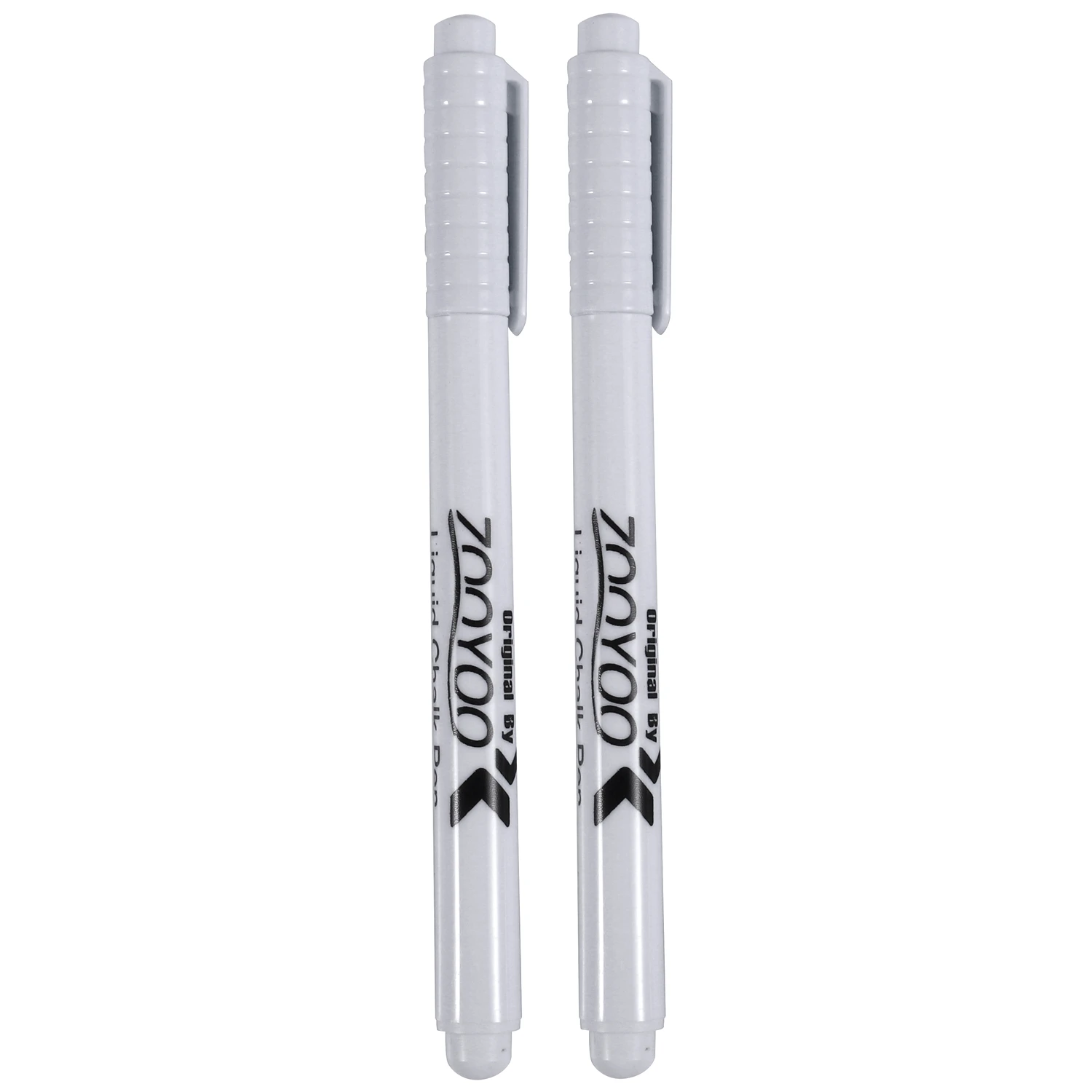 2PC Liquid Chalk Pen Marker For Glass Windows Chalkboard Blackboard white