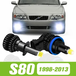 2pcs For Volvo S80 1998-2013 LED Fog Light 1999 2000 2001 2002 2003 2004 2005 2006 2007 2008 2009 2010 2011 2012 Accessories