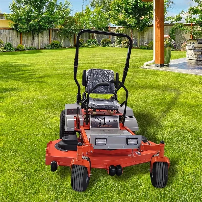 جزازة العشب الكهربائية المجنزرة ذات دوران صفر يتم التحكم فيها عن بعد لجزازة العشب