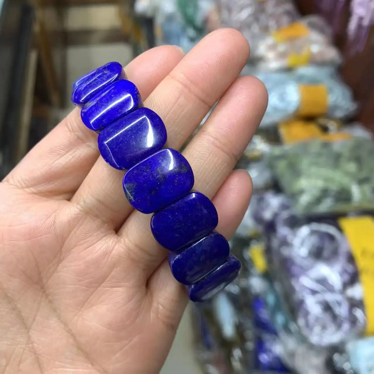 2023 Natural Lapis Lazuli Stone Bracelet 13×18mm Premium Jewelry Gemstones for Men for Women Gift Wholesale!