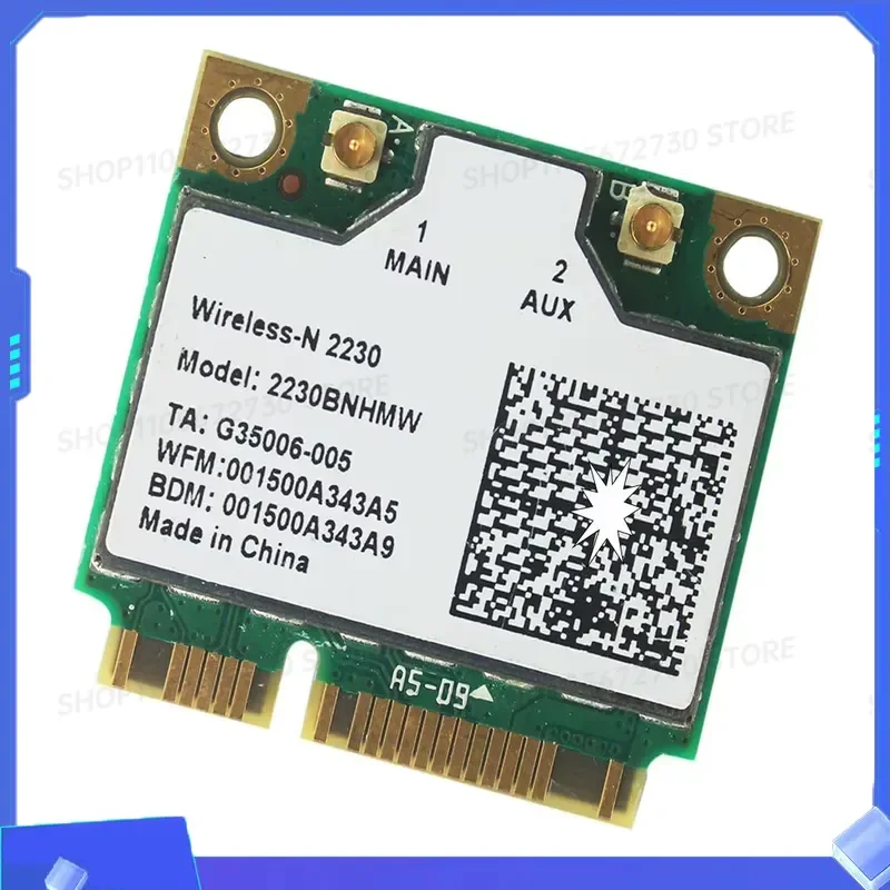 for HH 2026 300Mbps Mini PCI E Network Module for Centrino N 2230 Wifi Bluetooth 4.0 Multi Function Notebook Upgrade Part