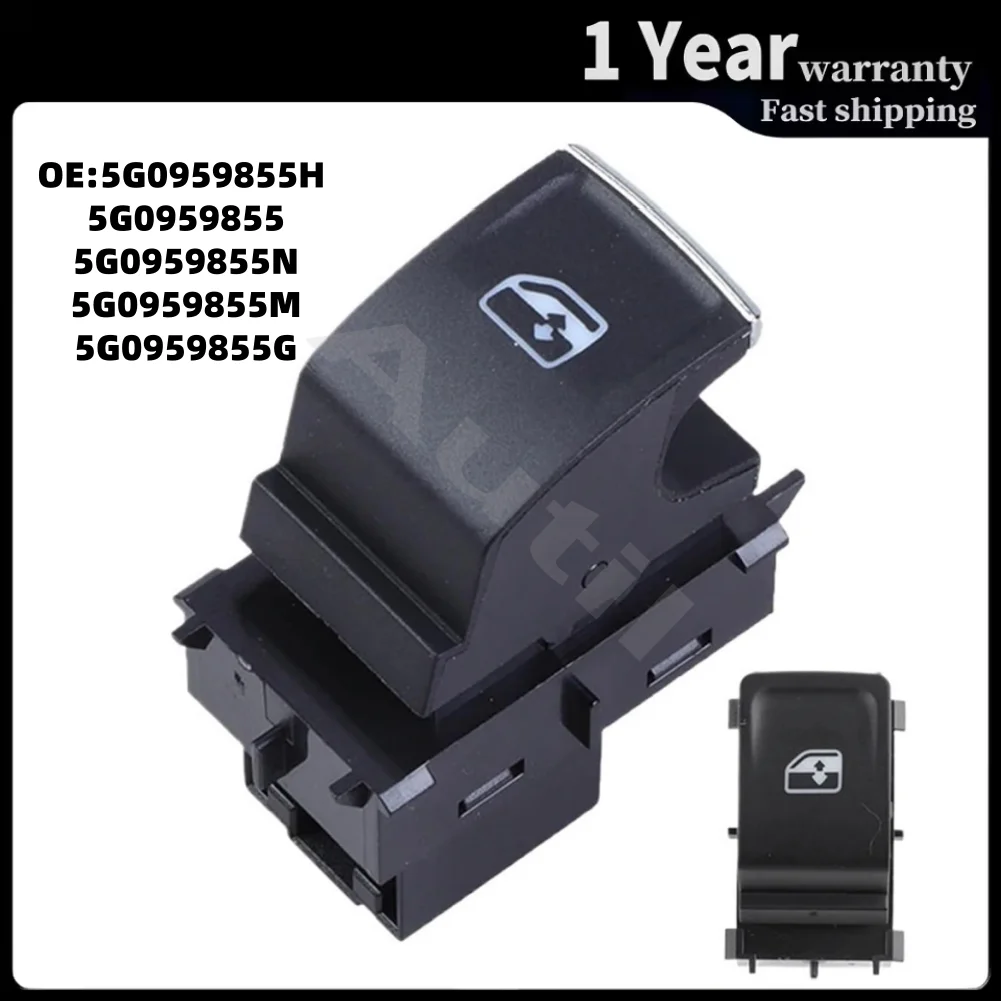 

Passenger Side Window Master Control Switch for VW Campmob Golf Mk Tiguan Passat B8 Variant Replacement Car Accessories