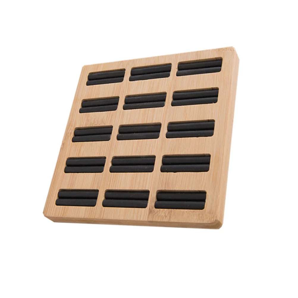 

Solid Wood Ring Display Plate Rings Stand Tray Jewelry Trays Props Wooden Showcase