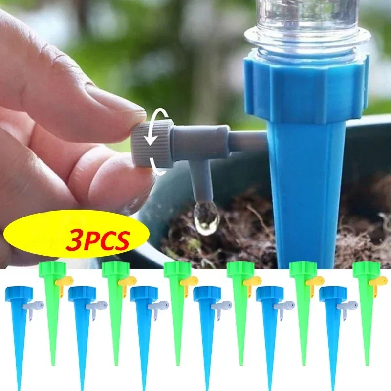 Automatic Watering Device Self-watering Kit Garden Drip Irrigation Control System Adjustable Control Tool for Plants and Flowers