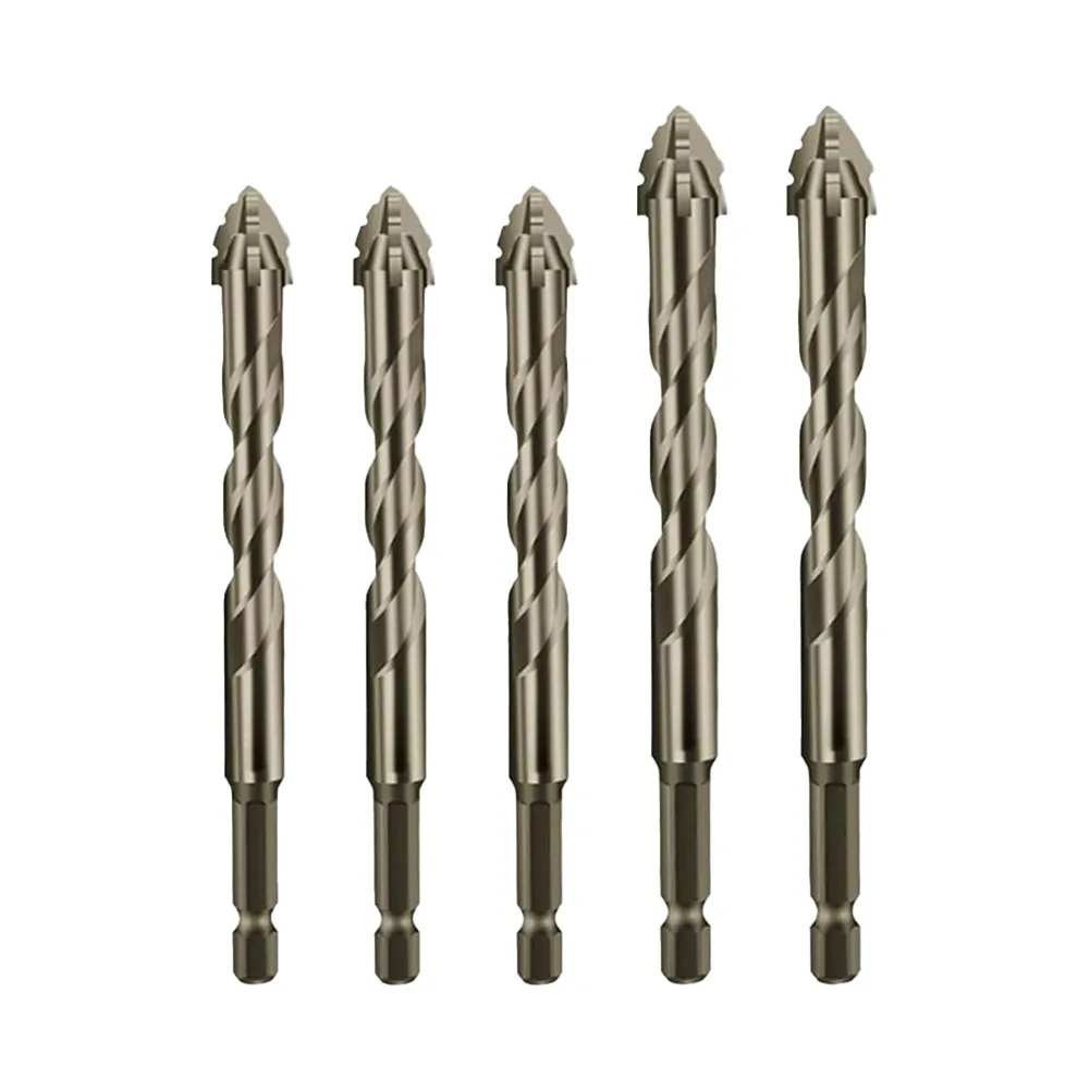 Tungsten Steel Eccentric Drill Bits (Set of 5) Enhance Your Drilling Experience with Efficient Performance on Various Materials