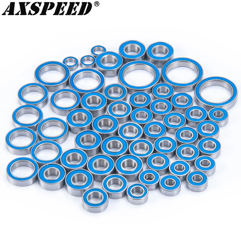 AXSPEED Sealed Bearing Set for 1/10 RC Crawler TRX6 TRX4 Bronco Defender Sport Blazer Upgrade Parts