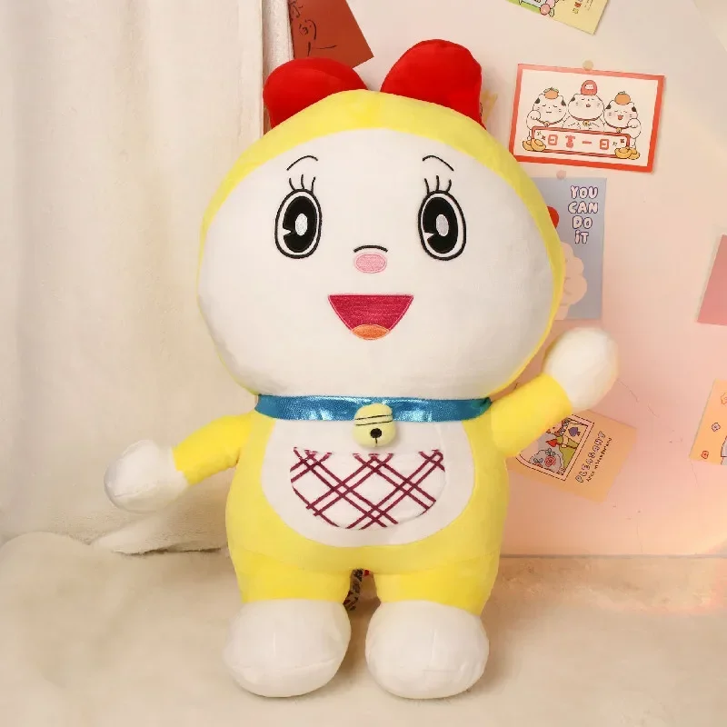 Kawaii Doraemon Dorami Cat 50cm Plush Toy Pillow Cartoon Anime Room Decoration Plushies Dolls Children Surprise Christmas Gifts