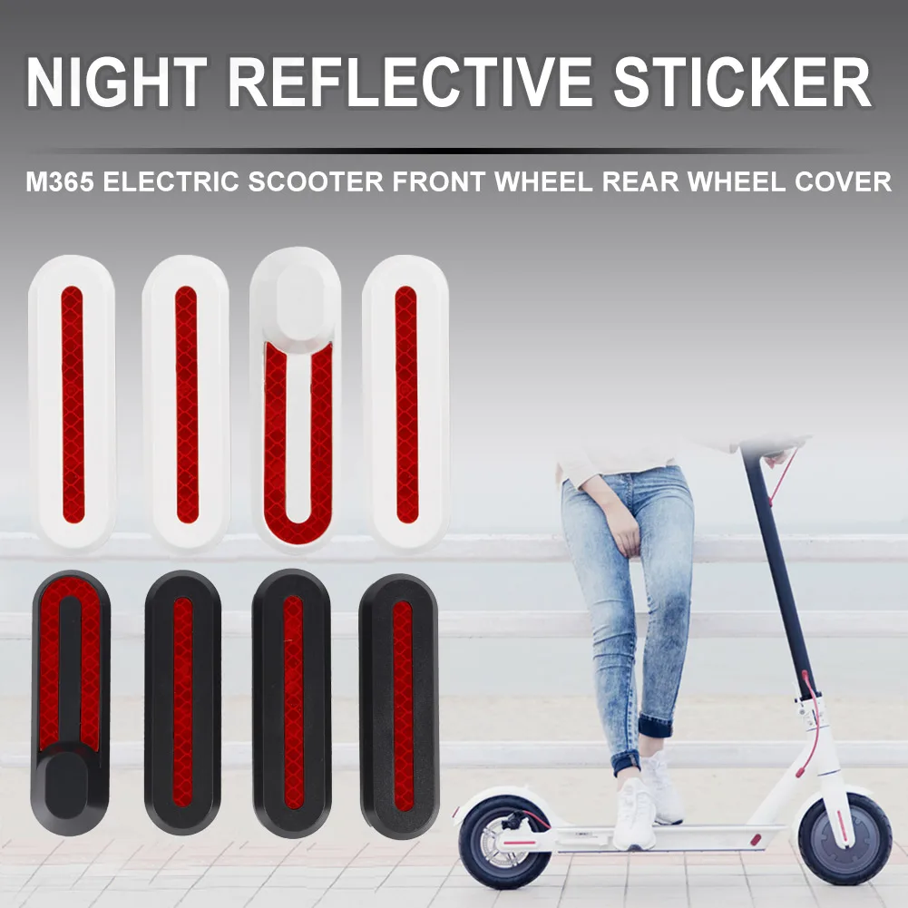 Electric Scooter Accessory Front Rear Wheel Tyre Cover Protective Shell Stickers for M365 Outdoor Scooter Parts Accessories