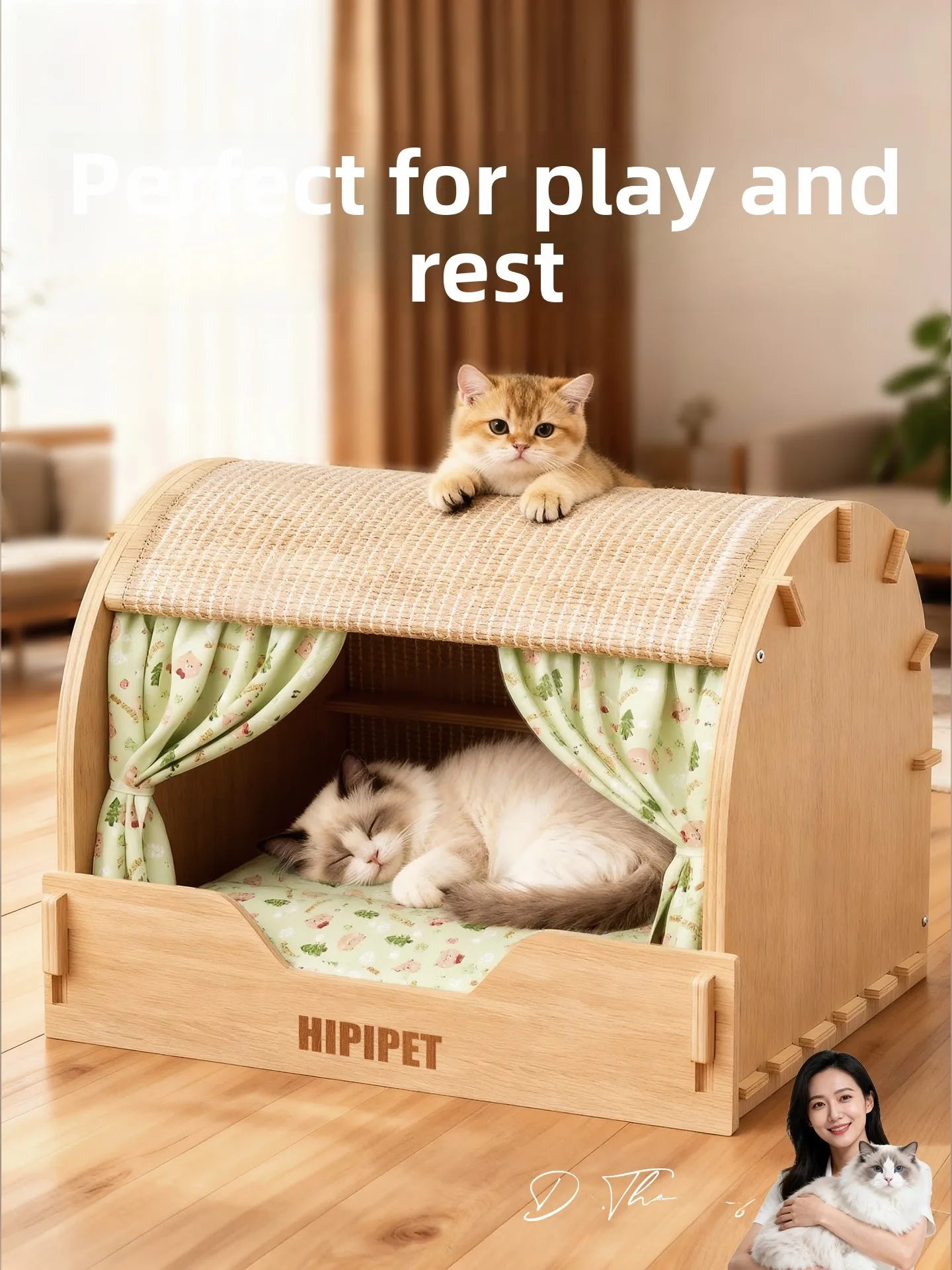 tiragraffi-di-grandi-dimensioni-integrato-hipidog-resistente-all'usura-in-juta-con-funzione-letto-e-tiragraffi