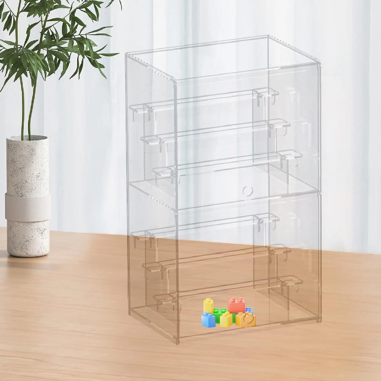 

Figure Display Storage Stand,Collectibles Display Box,Action Figure,Scale Car Display Box,Showing Cabinet Clear Display Case