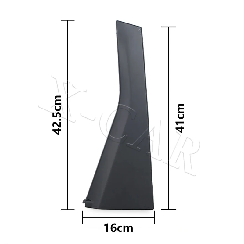 For HONDA FIT JAZZ GD1 GD3 2003 2004 2005 2006 2007 2008 Left Right Rear Door Outer Pillar Garnish Trim Panel Car Rear Door Trim