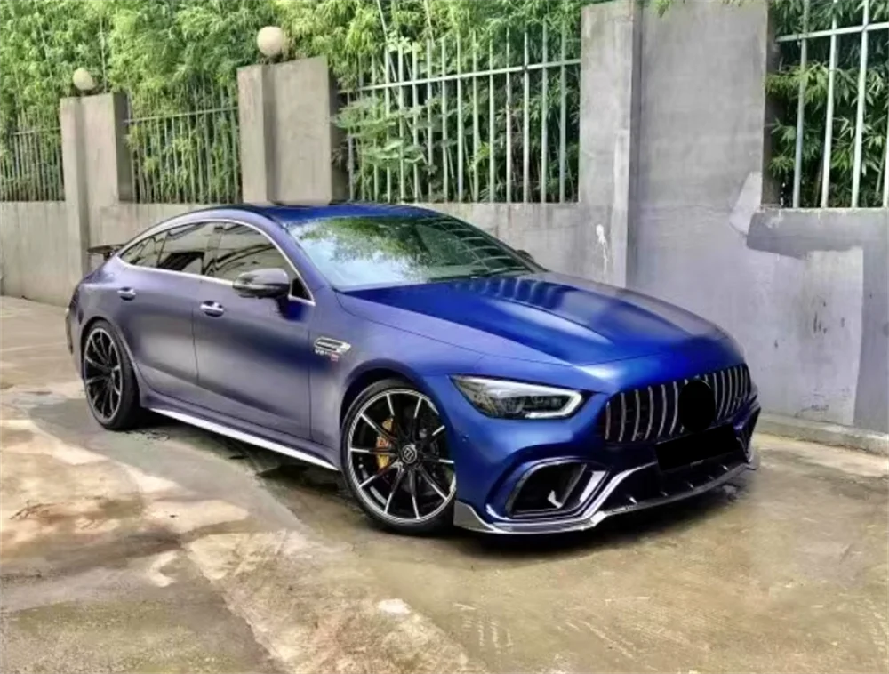 

High Quality Carbon Fiber B-Style Body Kit for Benz AMG GT50 53 Includes Front Lip Side Skirt Rear Diffuser Spoiler