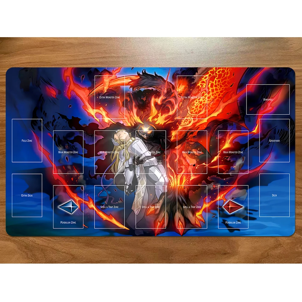 

Yu-Gi-Oh Playmat Fallen of Albaz The Stigmata-Devouring Dragon Game Mat YGO KMC TCG YuGiOh M-438