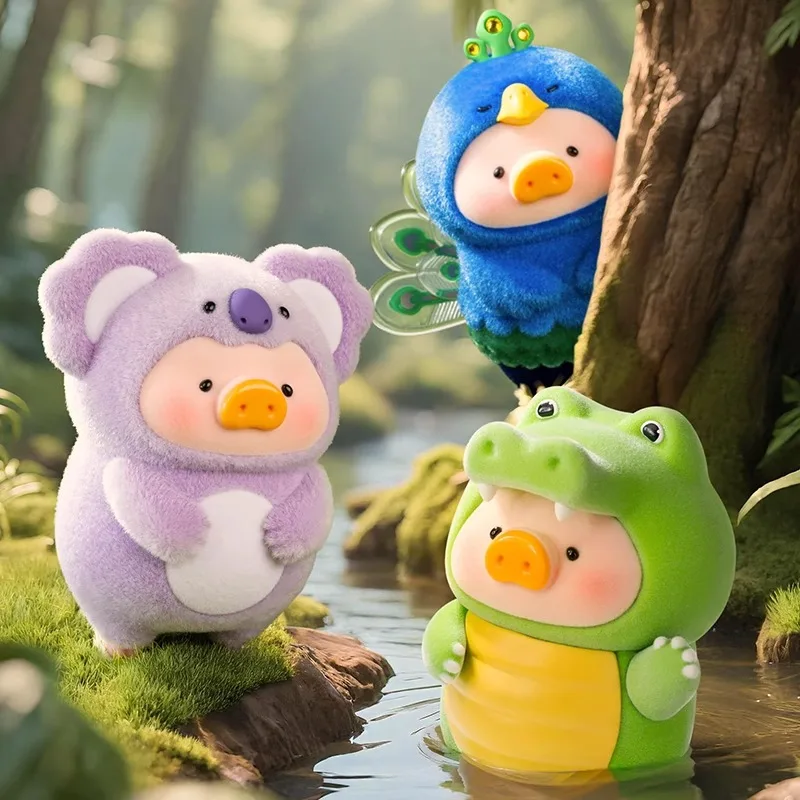 

New Lulu The Piggy Animal Party Series Blind Box Cute Anime Model Doll Canned Pig Mystery Gift Toy For Parties And Collectors