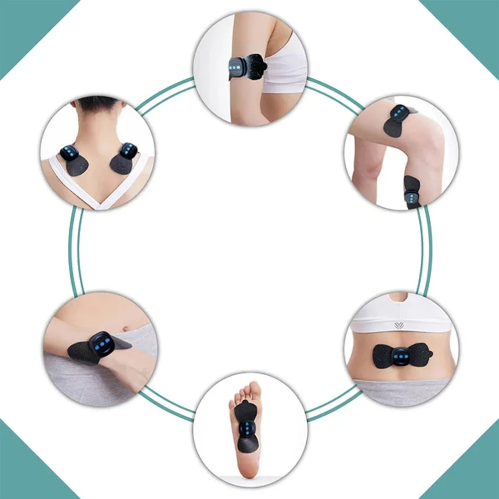 

Portable Pulse Massager Usb Rechargeable Electric Muscle Stimulator For Neck Body Relaxation Therapy Device Travel Fatigue