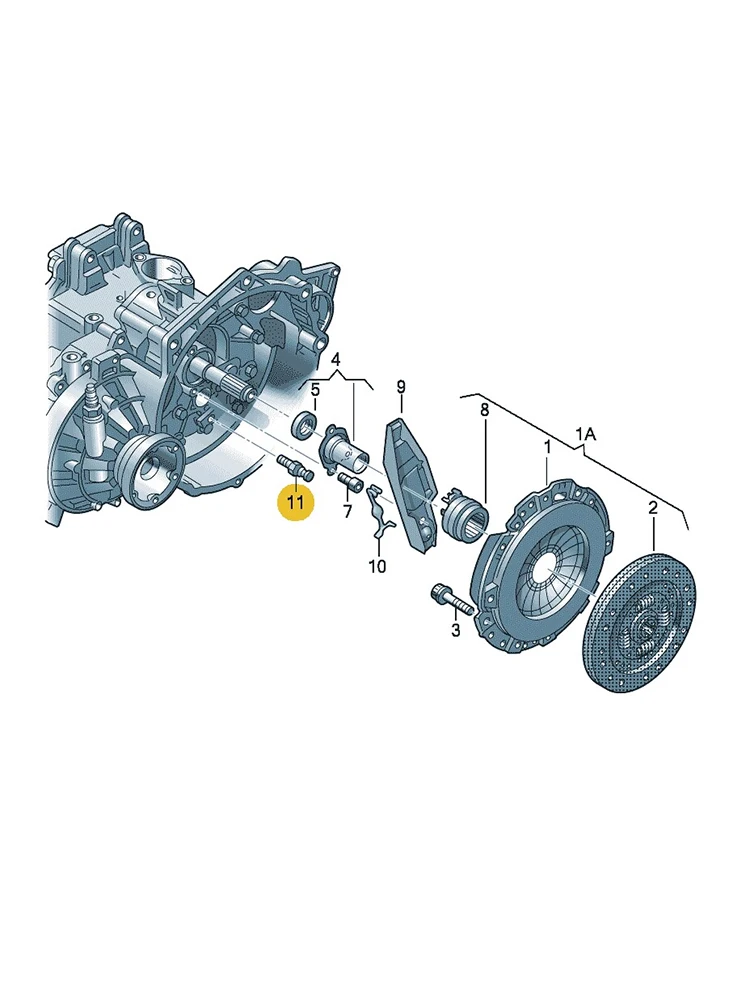 BOICY Ball Pin Trans Clutch Lever Screw for Polo Golf Bora Jetta Passat Caddy Touran A1 A3 TT Q2 02A141777 02A141777A 02A141777B