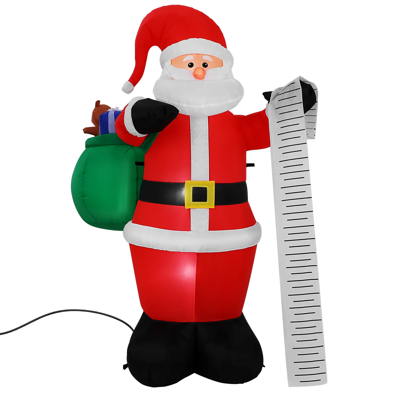 

5.9Ft Santa Claus Outdoor Christmas Decoration Built-In Lights For Yard Garden Lawn Inflatable Holiday Decorations Inflatable