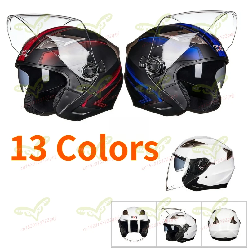

High-quality GXT 708 Electric Off-road Motorcycle Safety Helmet with Dual Visor for All Seasons Suitable for Men and Women