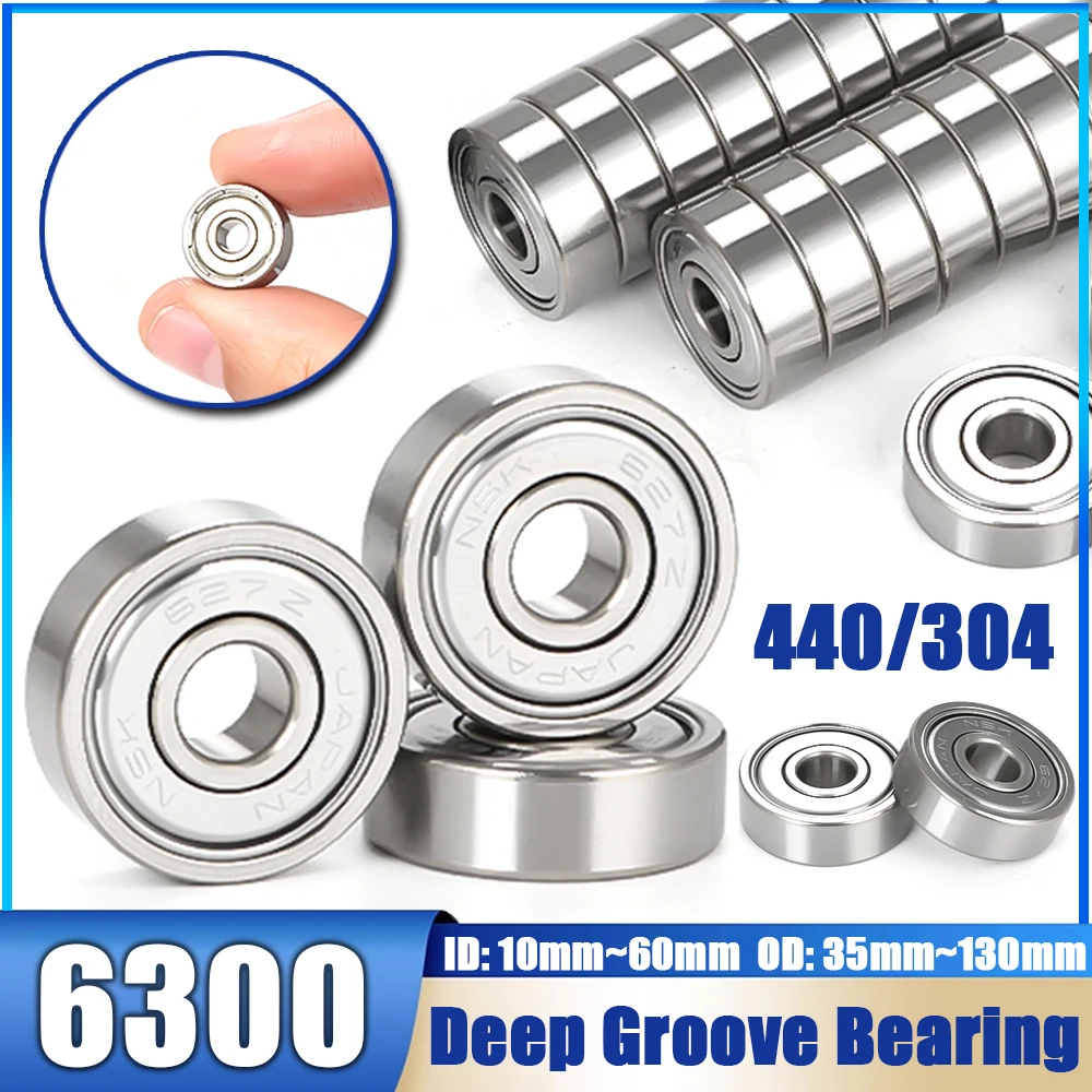 Deep Groove Ball Bearings S6300ZZ S6301ZZ S6302ZZ S6303ZZ S6304ZZ S6305ZZ S6306ZZ S6307ZZ S6308ZZ S6309ZZ S6310ZZ Bearings CNC