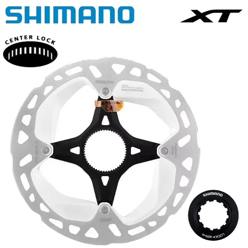 SHIMANO DEORE XT MT800 CENTER LOCK Disc Brake Rotor 160MM 180MM 203MM RT-MT800 Technology MTB Mountain Bicycle Original Parts