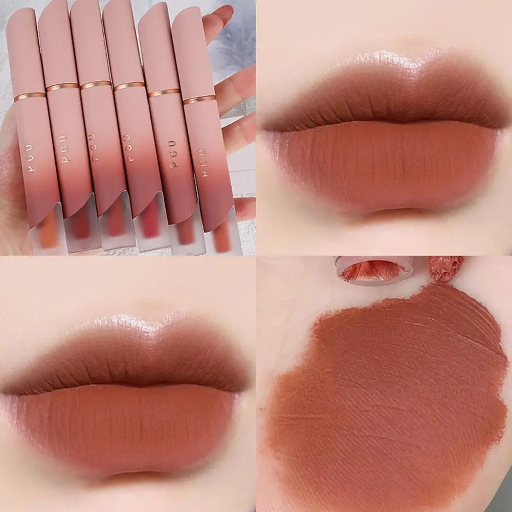 Lip Modder Matte Lippenstift Meisje Lipgloss Nude Non-Stick Lip Cosmetica Modder Meisje Waterdichte Cup Lippenstift Blijvende Hydraterende 6-E5c9