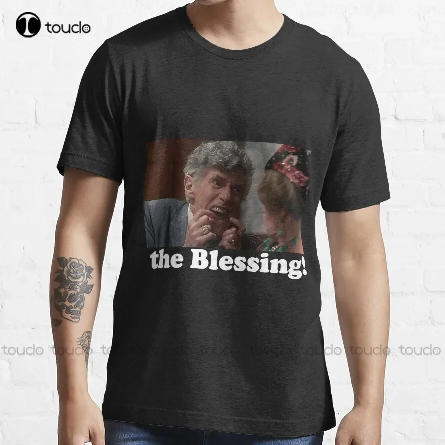 The Blessing! National Lampoons Christmas Vacation Clark Griswold T-Shirt Dress Shirts For Women Custom Aldult Teen Unisex New