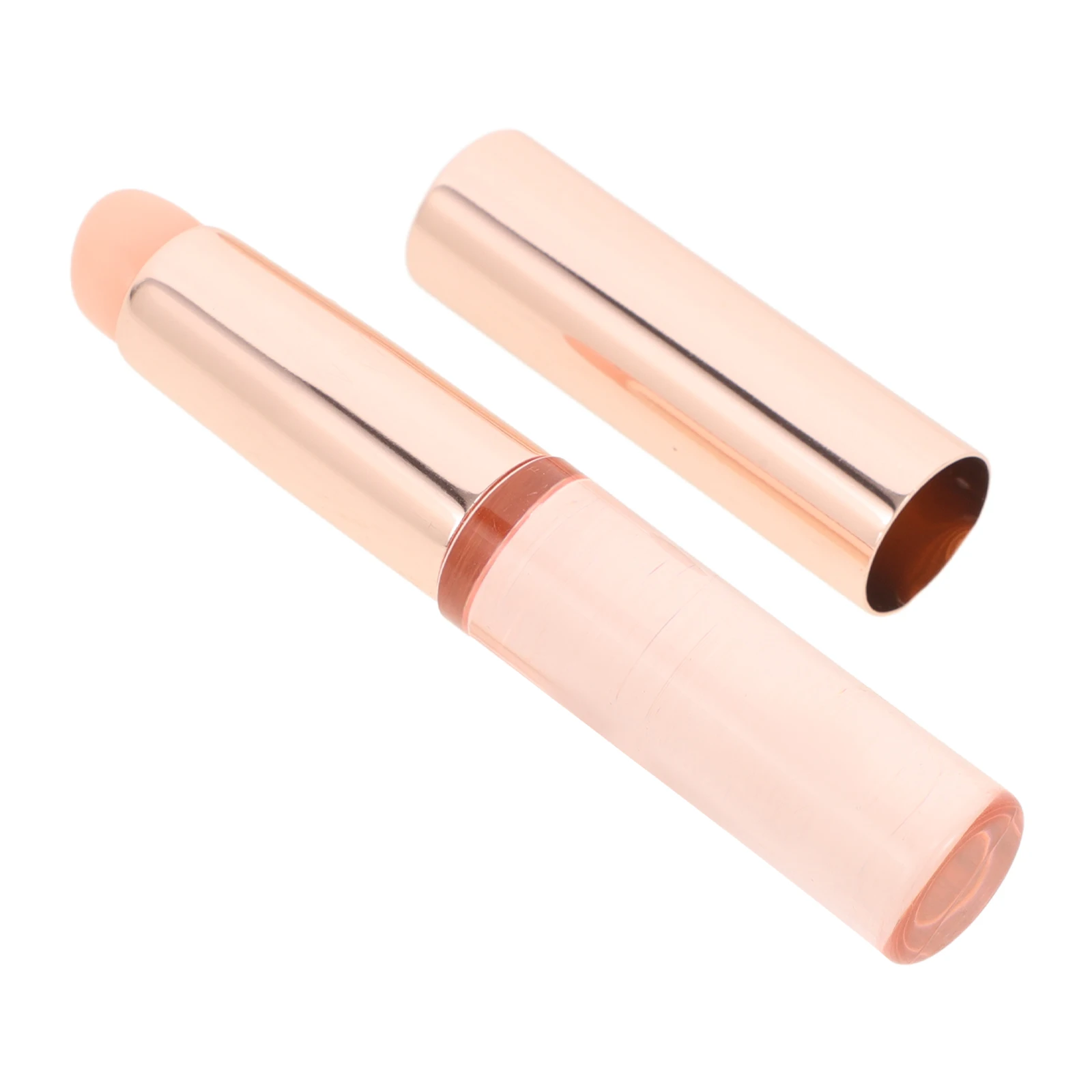 2 Stück Silikon-Lippenpinsel, Staubkappe, transparenter Griff, Make-up-Werkzeug für präzise Lipgloss-Anwendung, Gesichtsmasken-Applikator