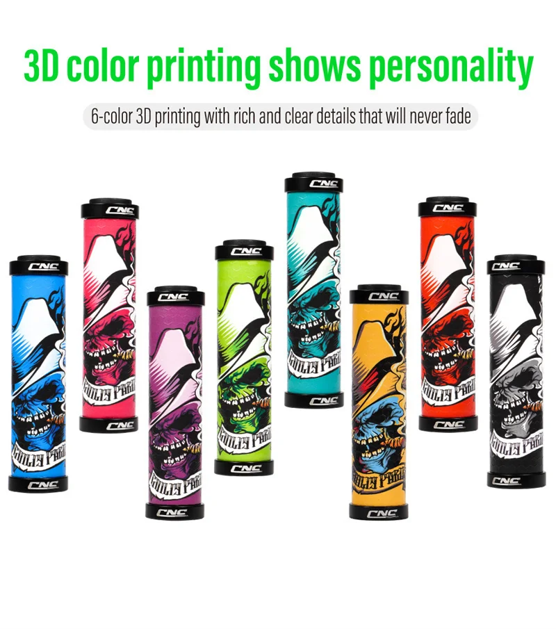 CNC Bicycle Grips MTB Bike Grip Gel MTB Lock On Grips Non-slip Mountain Bike Handlebar Grips