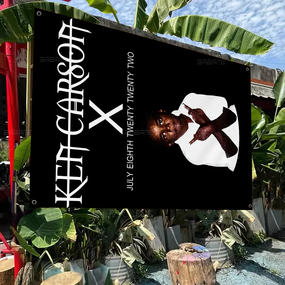 Ken Carson Rapper X Large Size Shop Art Promotion Advertising Booth Flag Hanging Banners