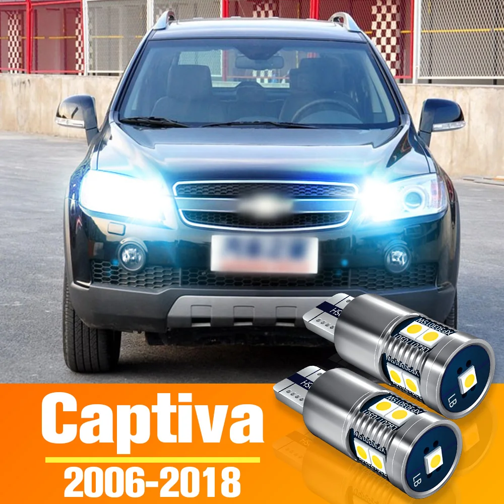 

2pcs LED Parking Light Clearance Bulb Accessories For Chevrolet Captiva 2006-2018 2009 2010 2011 2012 2013 2014 2015 2016 2017