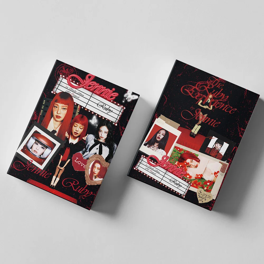 55 Photo Cards New Album Pink Venom Mini Cards Celebrity Merchandise LOMO Cards Fan Collectible Gift