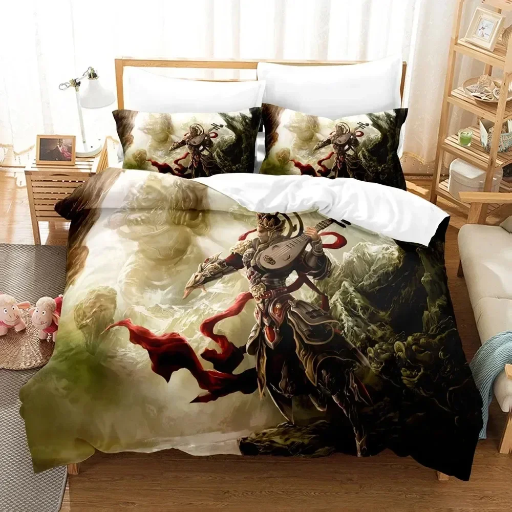 

3D Printed Fantasy witch dragon Alien world Bedding Set Bedroom Soft Modern Bedspreads Comefortable Duvet Cover Quilt Pillowcase