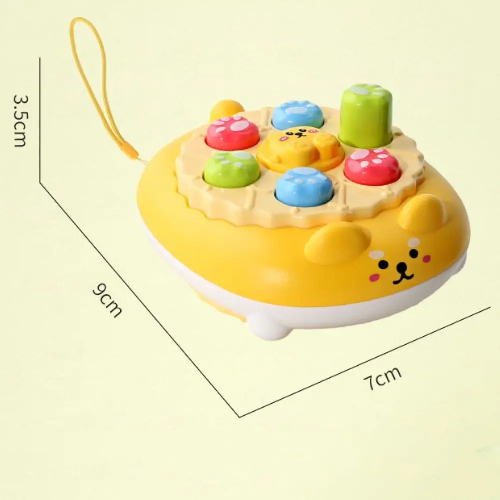 Bubble Pers Toy Frog Fast Push Game Toy Brown bear White rabbit Whack Mole Game Therapy Memory Handheld Console Toy Boys