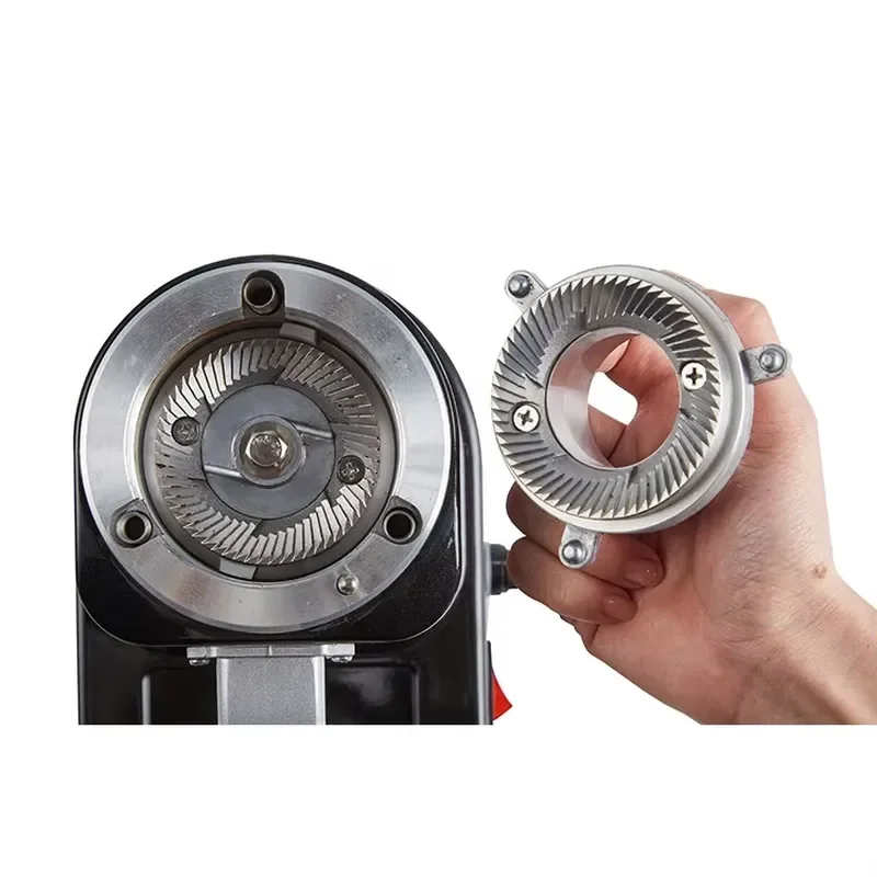 Electric Coffee Bean Grinder Stainless Steel Burr Mill for Home Kitchen Durable Manual Adjustable Coarseness Brewing Tool
