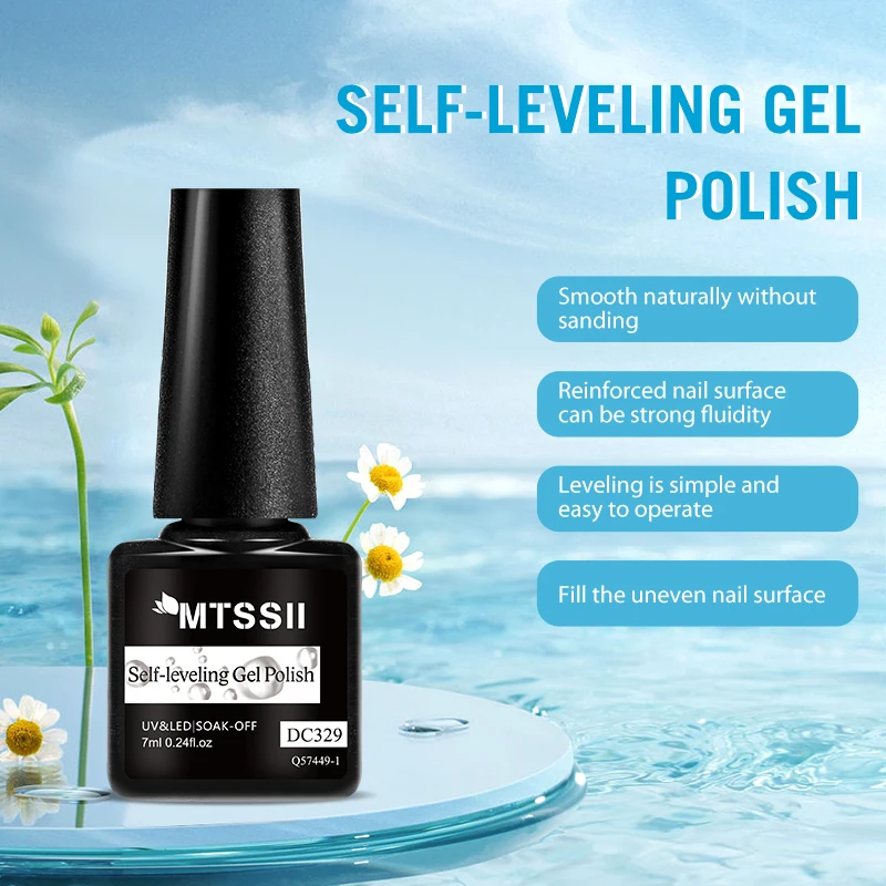 Mtssii 7ML Self-leveling Gel Polish Semi-permanent Reinforcement Gellac Manicure Desgin Create uv led Varnish Multifunction Lak