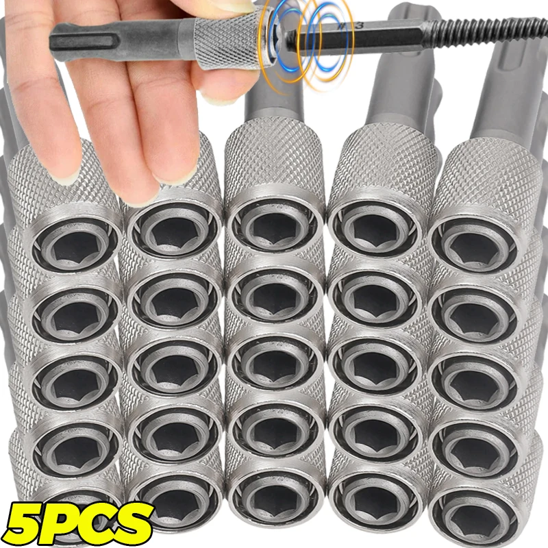 

Адаптер для электрического молотка, электрическая дрель, отвертка, преобразователь SDS Plus, конвертер на шестигранный хвостовик 1/4, магнитная торцевая гайка, ударная отвертка