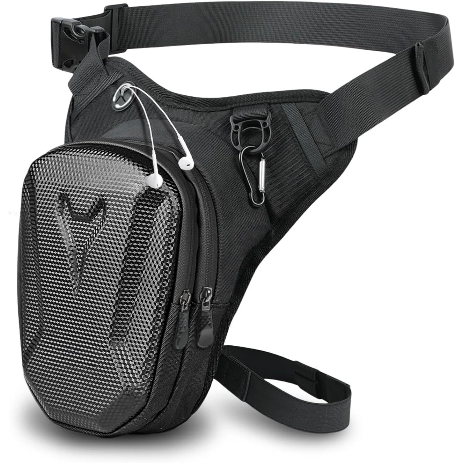 

Motorcycle Waist Drop Leg Bag – Tactical Thigh Fanny Pouch, Phone Storage, Hip Bag, Bike/Cycling, Satche