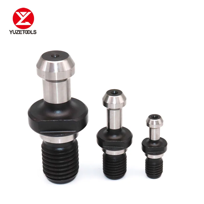 

YUZETOOLS Pull Stud BT30 BT40 BT50 CNC Milling Tool Holder Retention Knob 45° 60° 90° pulling nails for iso bt tool holder