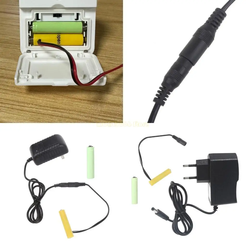 F62C Adattatore Eliminatori Efficienti Efficienza Sostituire 2 Batteria AAA per LED LIED