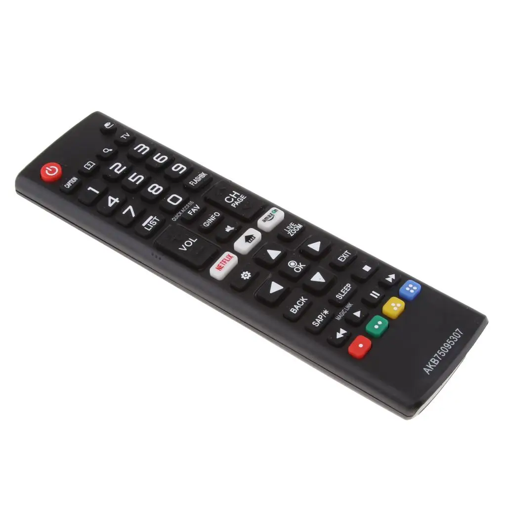 LCD TV Remote Control Universal Easy Grip Plastic Replacement Controller for LG Smart TV for Office and Home Use